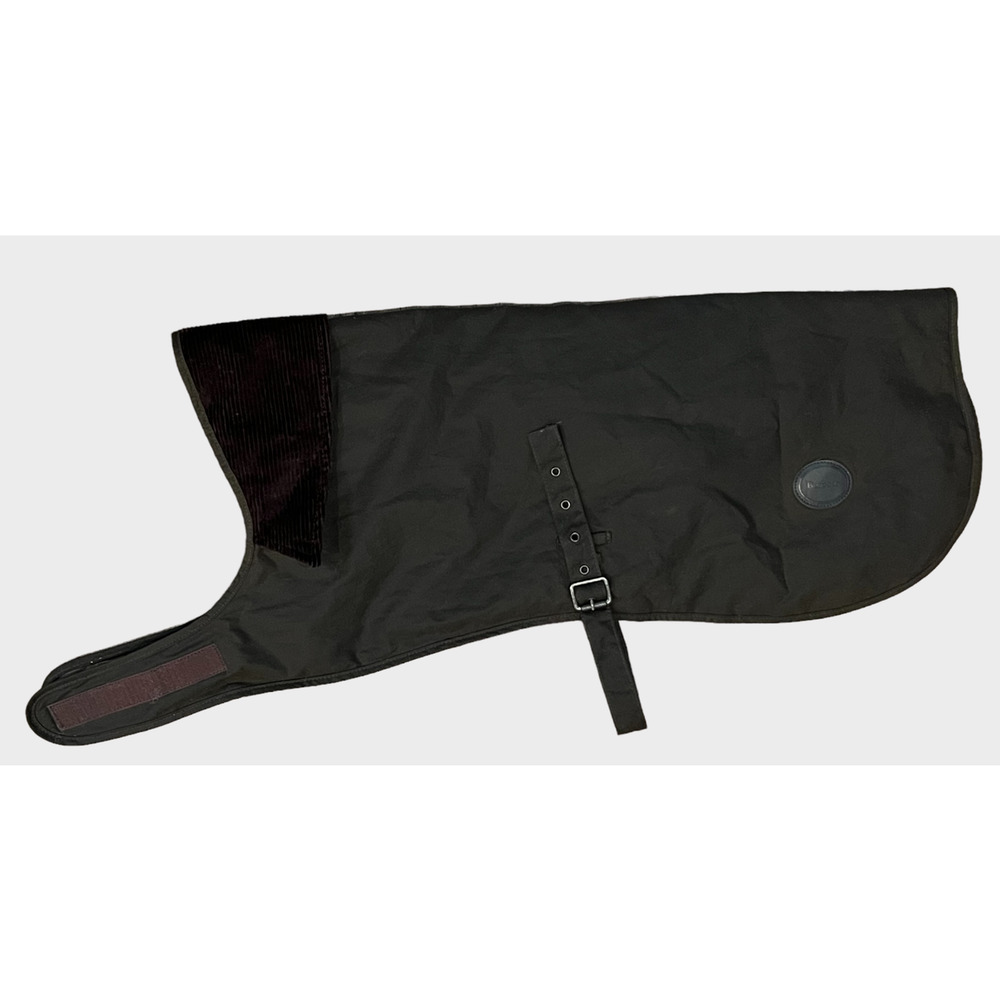 BARBOUR Matte Waxed Cotton Dog Coat (XL)